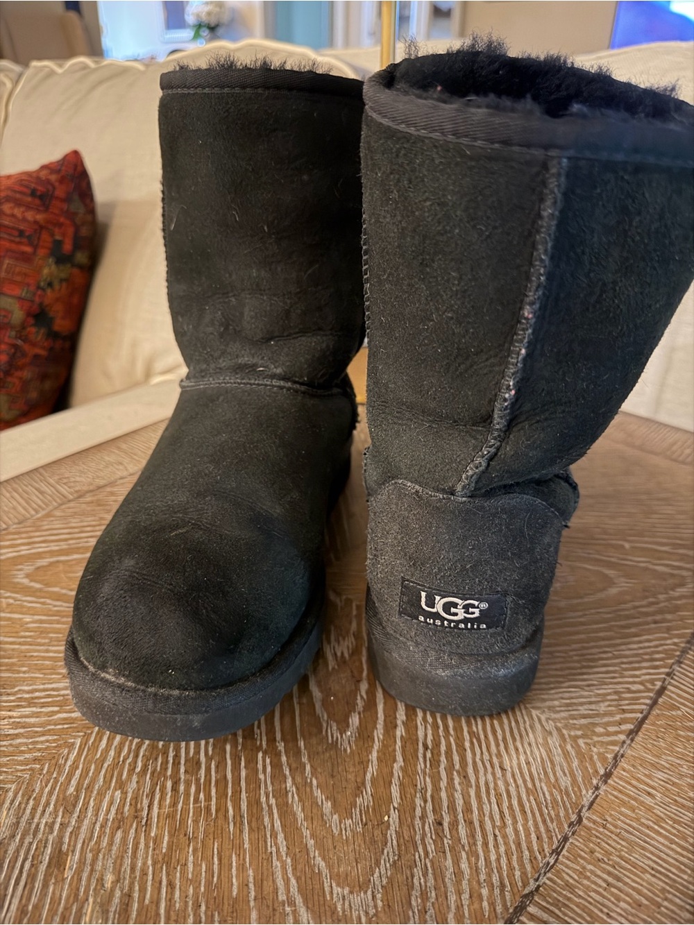UGG Classic Short Boots in Black